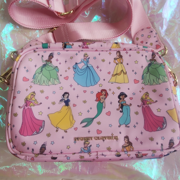 Disney Handbags - Disney Princess Pastel Pink Crossbody Bag